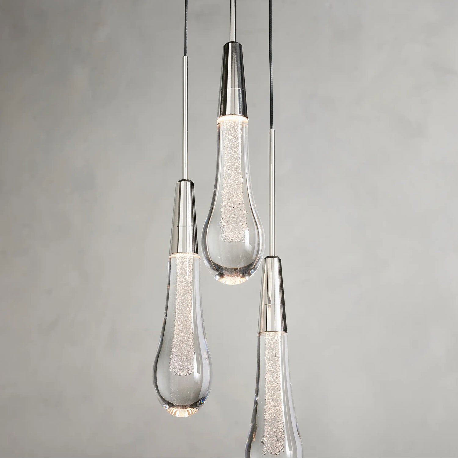Soltaire Cluster Pendant